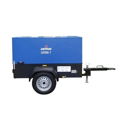 050-7 liutech légkompresszor175 psi dízel 7 bar légkompresszorgép bányászathoz